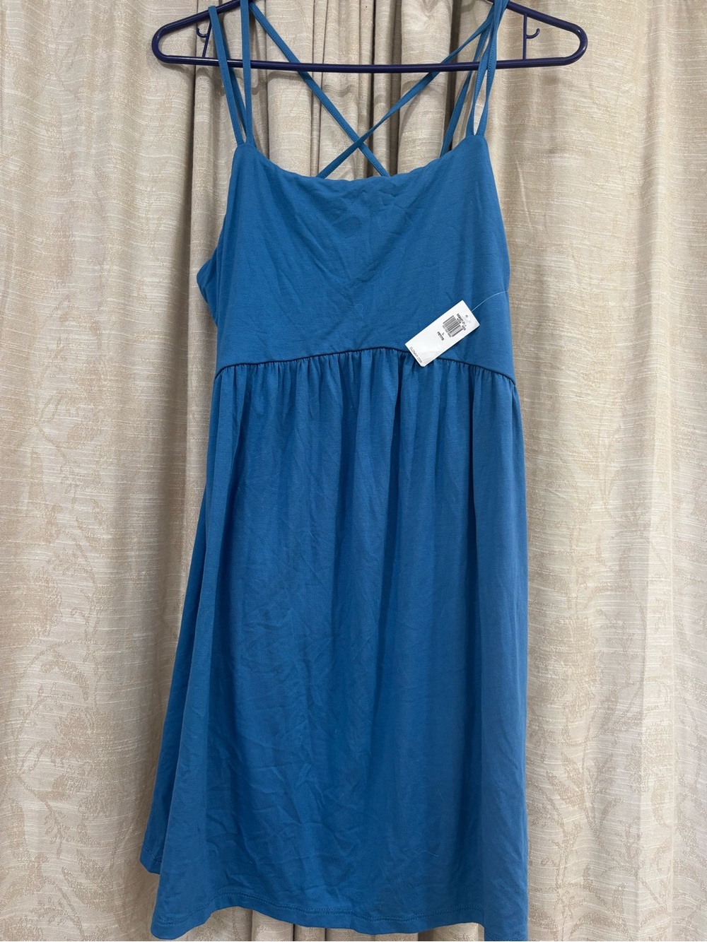 Old Navy Blue Strappy Mini Sundress